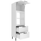 Torre Quente 1 Porta 2 Gavetas 222x70 Cm Mdf Cz3306 Tecno Mob