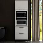 Torre Quente 1 Porta 2 Gavetas 222x70 Cm Mdf Cz3306 Tecno Mob