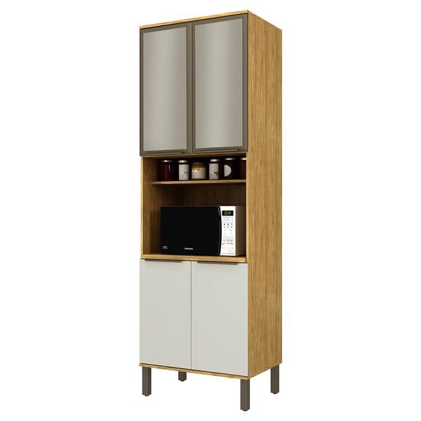 Torre Quente 1 Porta Vidro 70 Cm Vera Tve03 Mxm