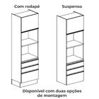 Torre Quente 2 Fornos 240x70 Cm 2p 3g Mdp Maxxi G750 Kappesbe