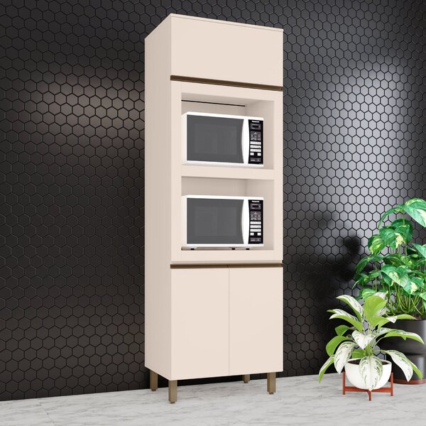 Torre Quente 2 Fornos 3 Portas 71,5cm Connect Off White