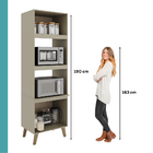 Torre Quente 2 Fornos Atlanta Carraro Amêndoa