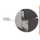 Torre Quente 2 Nichos Forno E Microondas Sem Rodapé Puxador 1