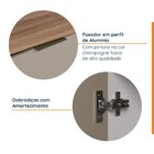 Torre Quente 2 Nichos Forno E Microondas Sem Rodapé Puxador 1