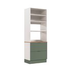 Torre Quente 2 Portas 2 Gavetas 2 Nichos Com Rodapé Ipanema C