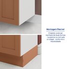 Torre Quente 2 Portas 2 Gavetas 2 Nichos Para Forno E Microon