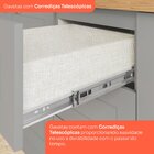 Torre Quente 2 Portas 2 Gavetas Nicho Para Forno Emily