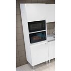 Torre Quente 2 Portas 2 Nichos Para Forno Quadria  Branco Árt