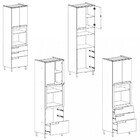 Torre Quente 2 Portas 3 Gavetas Ph3081 Orion - Édez