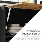 Torre Quente 2 Portas Basculante 1 Gaveta Menu Kitchen Canelo