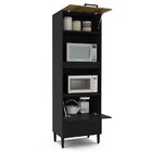 Torre Quente 2 Portas Basculante 1 Gaveta Menu Kitchen Canelo