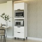 Torre Quente 2 Portas Basculantes 1 Gaveta Branco