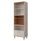 Torre Quente 3 Portas 1 Gaveta 1 Nicho Para Forno Ou Microond