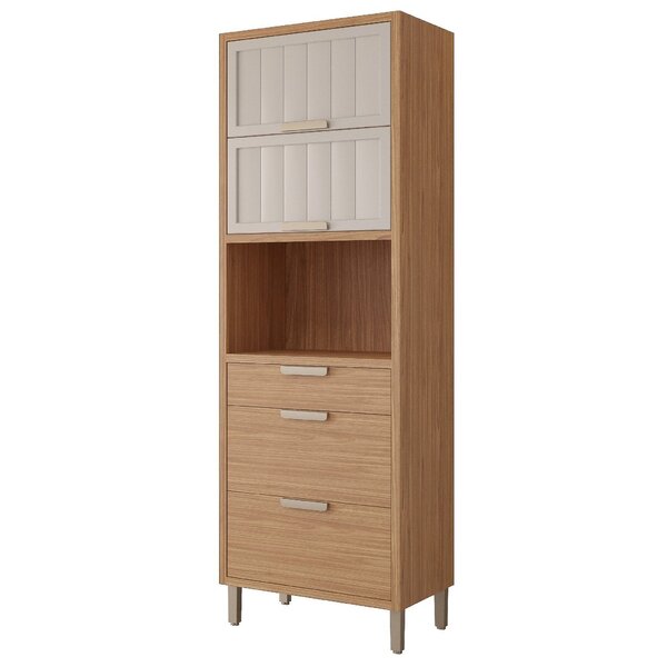 Torre Quente 3 Portas 2 Gavetas 1 Nicho Para Forno Ou Microon