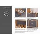 Torre Quente 3 Portas 2 Gavetas 1 Nicho Para Forno Ou Microon