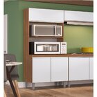 Torre Quente 3 Portas 2 Nichos Para Forno Athena Freijó/branco