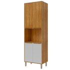 Torre Quente 4 Portas 1 Nicho Para Forno Ou Micro-ondas Divin