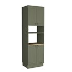 Torre Quente 4 Portas 1 Nicho Para Forno Sevilha Verde/carval