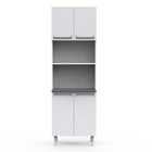 Torre Quente 4 Portas Roma -colormaq - Branco / Grafito