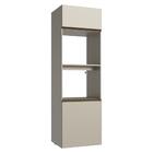 Torre Quente 60 Cm 2 Portas 2 Nichos Suspenso Crema Nice Made