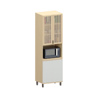 Torre Quente 4 Portas 70x230x53cm Madeira Carvalho Aura Luciane