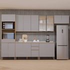 Torre Quente 4 Portas 1 Gaveta 70x230x53cm Madeira Freijó Slim Luciane