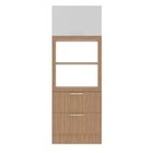 Torre Quente 80cm Para Forno E Micro-ondas Com 1 Porta Bascul