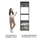 Torre Quente Armário De Cozinha 60 Cm 2 Portas 2 Nichos Suspe