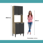 Torre Quente Cozinha Arizona 2783 Carraro