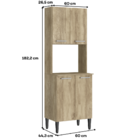 Torre Quente Cozinha Arizona 2783 Carraro