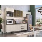 Torre Quente Cozinha Duplo Greta 3 Portas Crema Megasul