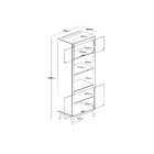 Torre Quente De Madeira Maciça E Mdf Branco