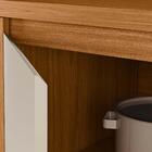 Torre Quente Dupla 3 Portas 100% Mdf Nature Off White Michela