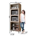 Torre Quente Duplo Integra C419 3 Portas 71,5 Cm Henn