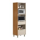 Torre Quente Em Mdf Para Cozinha 70cm Atena Jequitibá/off Whi