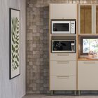 Torre Quente Em Mdf Para Cozinha 70cm Atena Jequitibá/off Whi