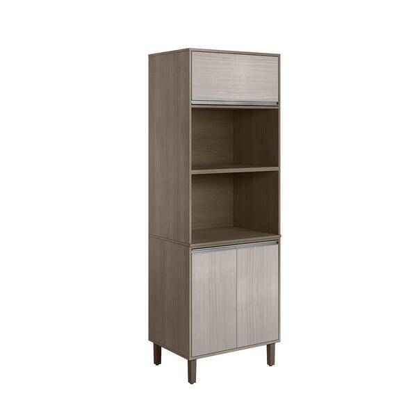 Torre Quente Florença 03 Portas Malbec/avelã - Peternella