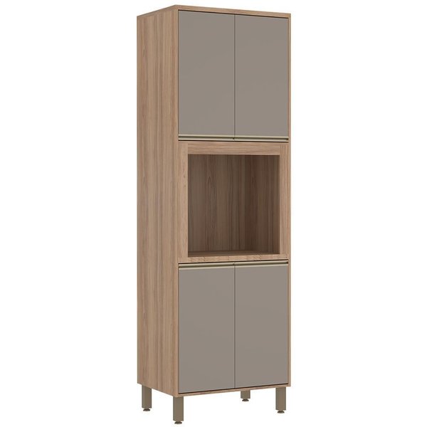 Torre Quente Luciane Yara 1 Nicho Para Forno 4 Portas 1316