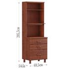 Torre Quente Madeira Maciça 1188t Bronze Fnt