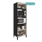 Torre Quente Miami Para 1 Forno 1 Microondas 3 Portas Carraro