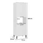Torre Quente Miami Para 1 Forno 4 Portas Carraro Branco