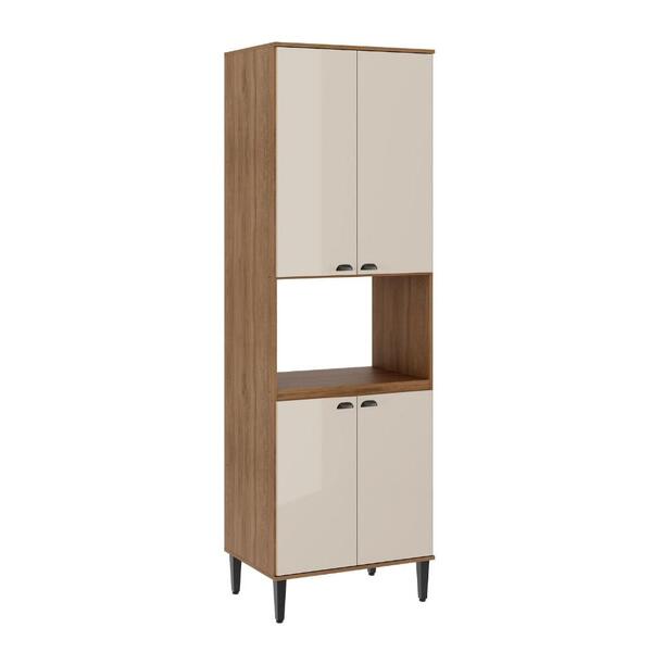 Torre Quente Para 1 Forno 4 Portas Lótus Carraro Freijó Com O