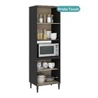 Torre Quente Para 1 Forno 4 Portas Lótus Carraro Preto