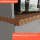 Torre Quente Para 2 Fornos 2 Gavetas Com Tampo Espresso Móveis