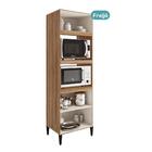 Torre Quente Para 2 Fornos 3 Portas Lótus Carraro Freijó