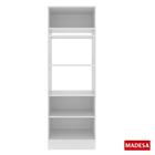 Torre Quente Para 2 Fornos Armário De Cozinha 2 Portas E 1 Su