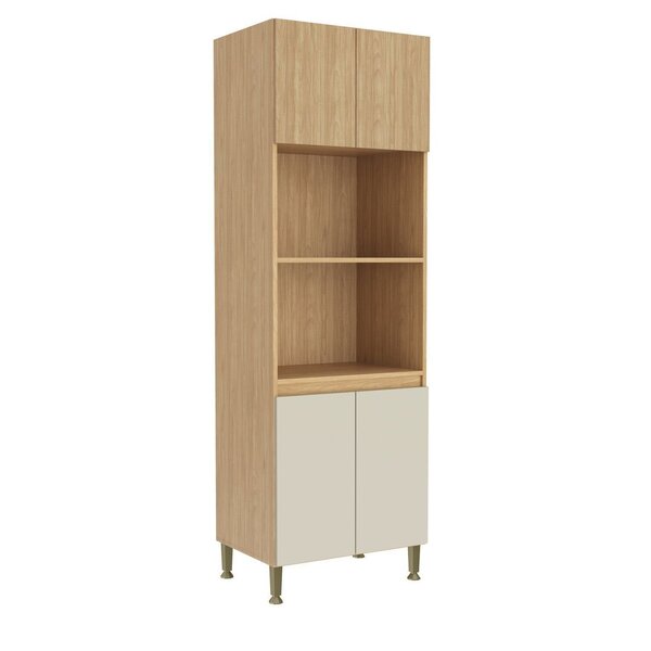 Torre Quente Para Cozinha 4 Portas 70cm X 220cm X 52,0cm Rebe