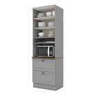 Torre Quente Para Forno 2 Gavetas 2 Portas Com Tampo American