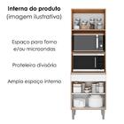 Torre Quente Para Forno E Microondas 202x61cm Andreia Reajl M