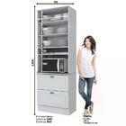 Torre Quente Para Forno Ou Microondas 100% Mdf Americana C350